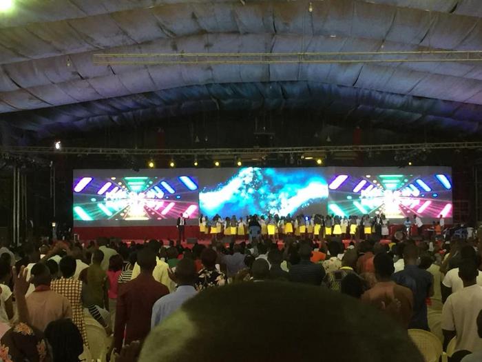 P6.25 Utendørsutleie LED-videovegg i Uganda