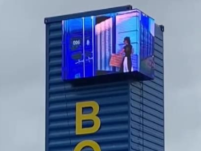 Utendørs P6.35 rettvinklet LED-display