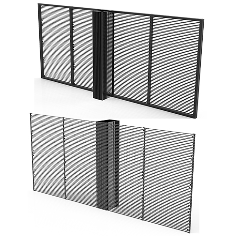 LST-serie Transparent LED-skjerm / skjermstøttekurve og tilpasset form for glassvegg med høy lysstyrke for både fast og leie applikasjon